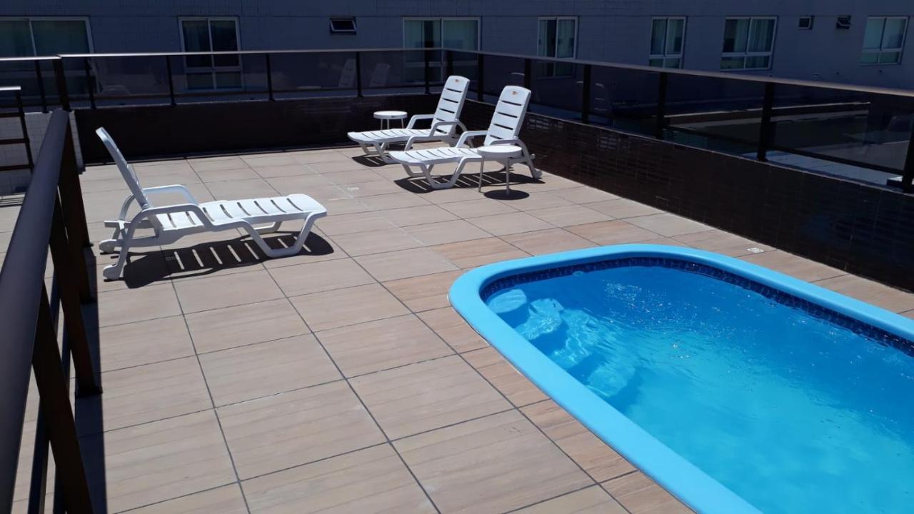 Ferienwohnung Flat Lirios Do Cabo Branco 1287 João Pessoa Exterior foto